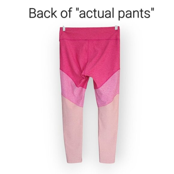 Outdoor Voices Pink Colorblock Leggings M/L - Picture 3 of 6